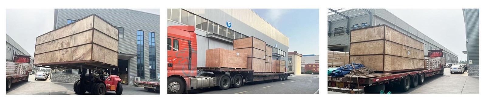 Sawing machine packaging and transportation Sawing machine packaging and transportation